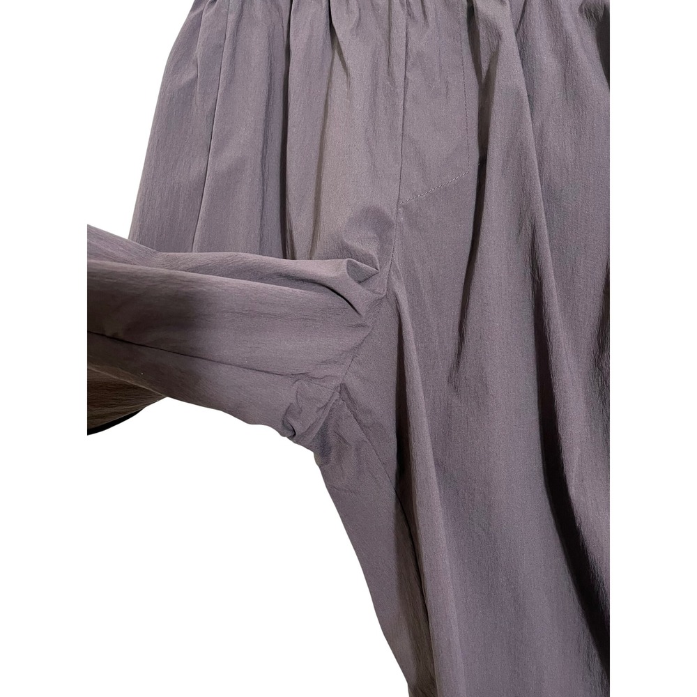 ST. AGNI Relaxed Balloon Wide Leg Trouser Pants in Chocolate Brown - Picture 7 of 11